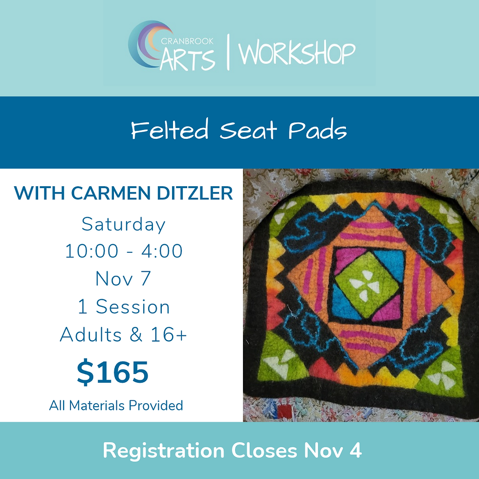 Felted Seat Pad