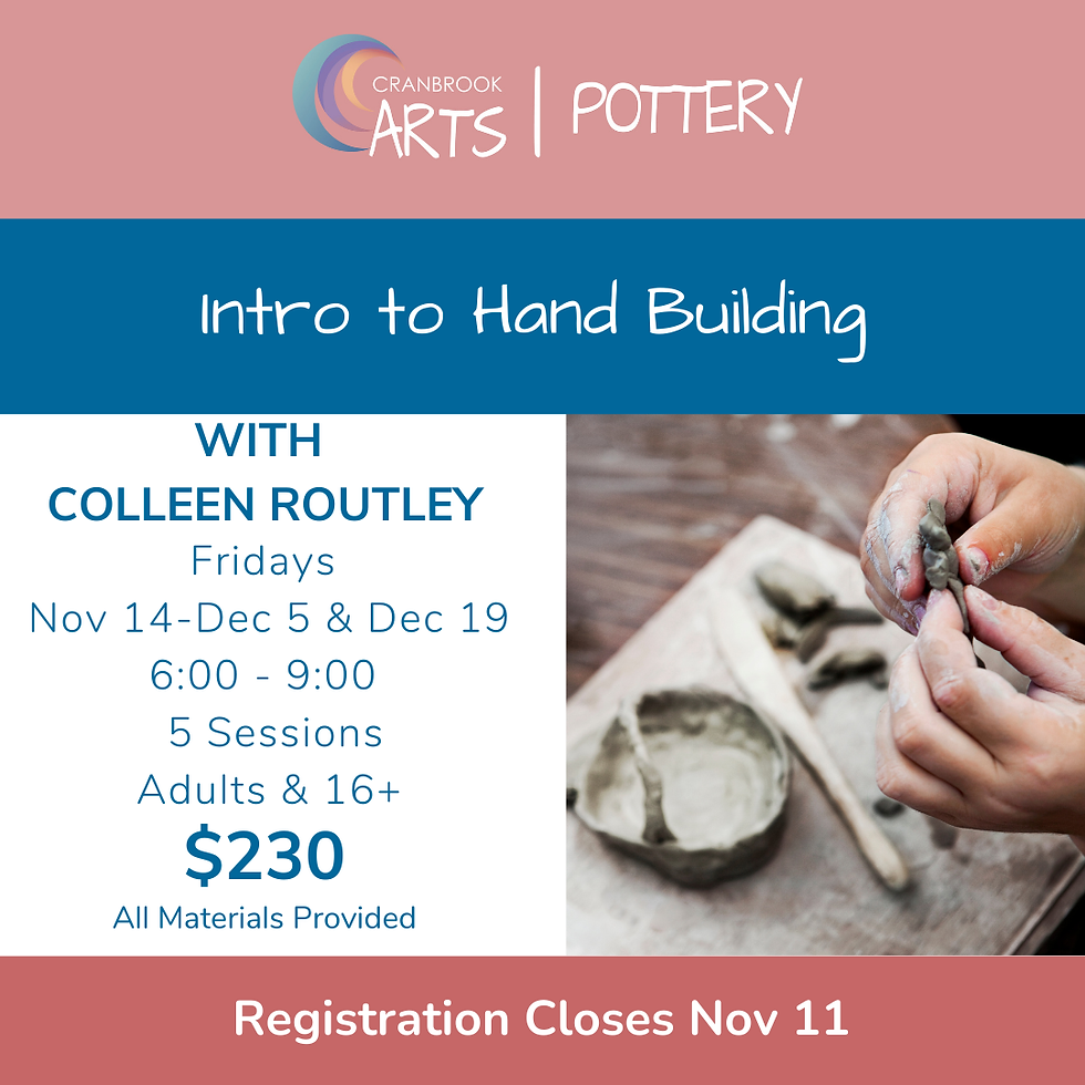 Beginner Hand Building Series