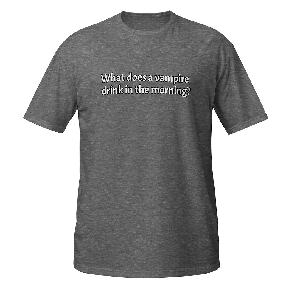 Thumbnail: Vampire K-Dad Joke Tee