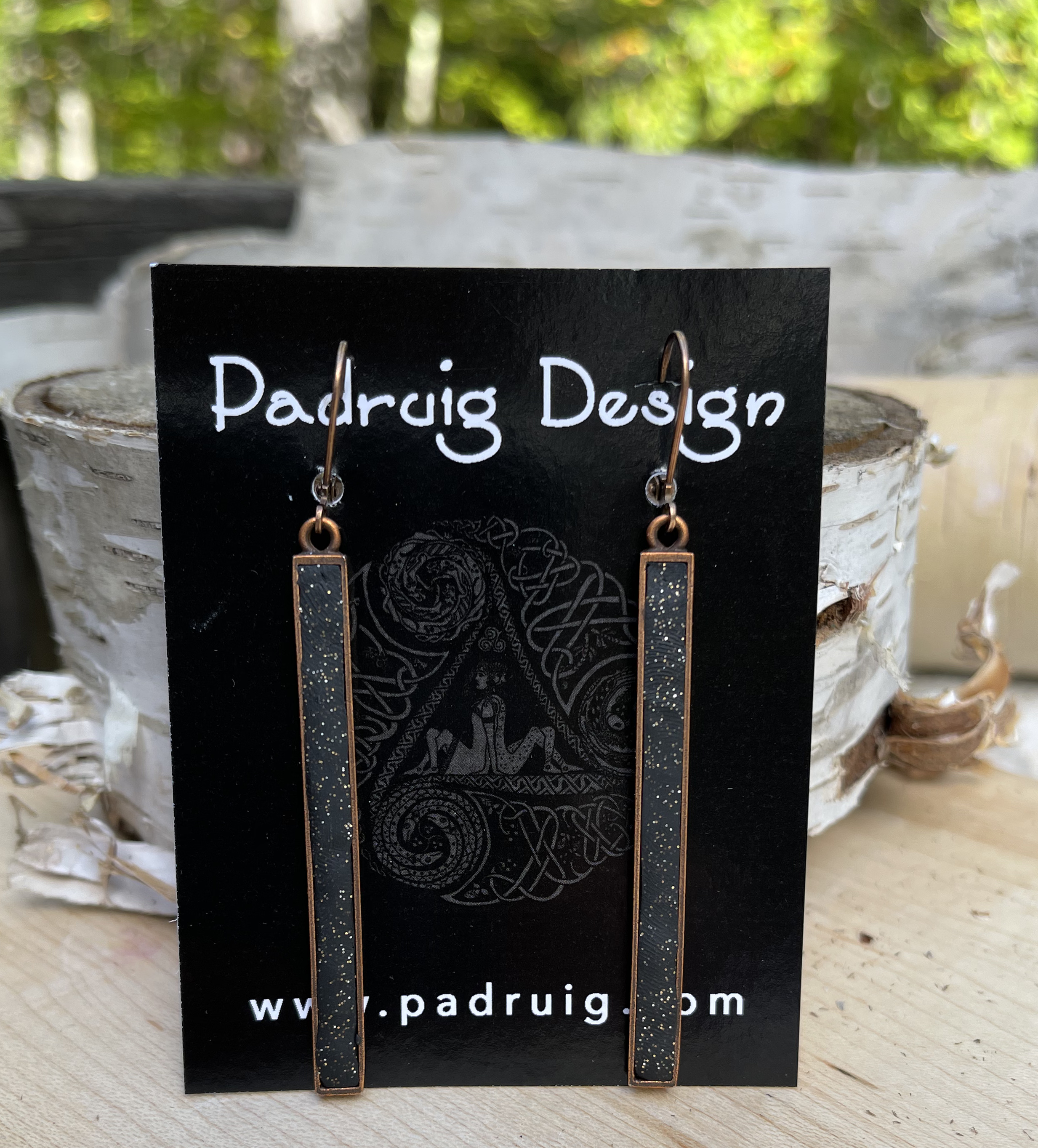 Clay Rectangle Earrings