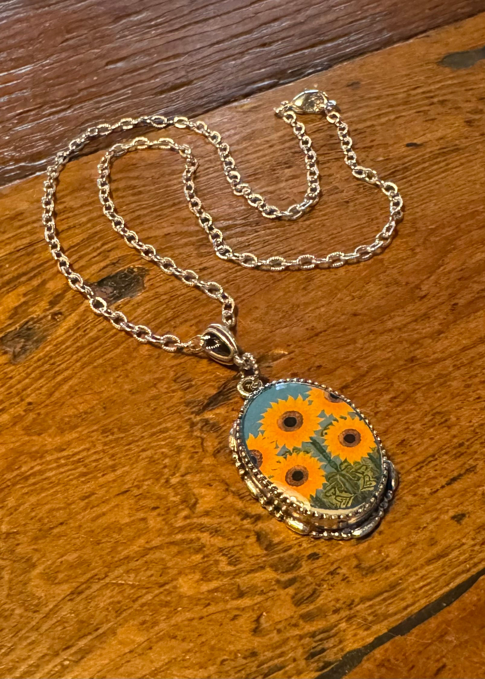 Sunflowers Necklace