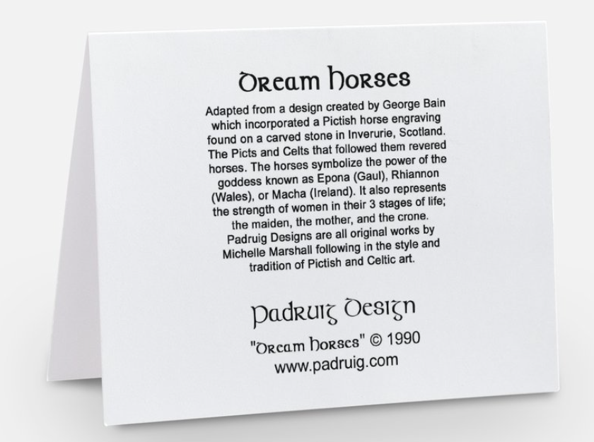 Thumbnail: Dream Horses card back image