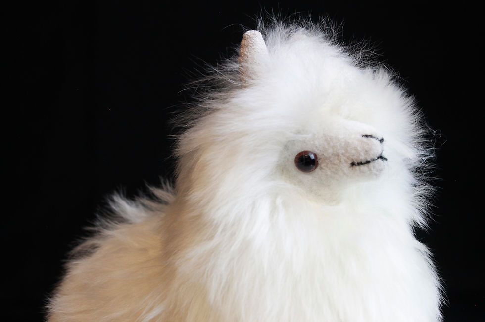 Thumbnail: Alpaca Wool Alpacas - 22 cm