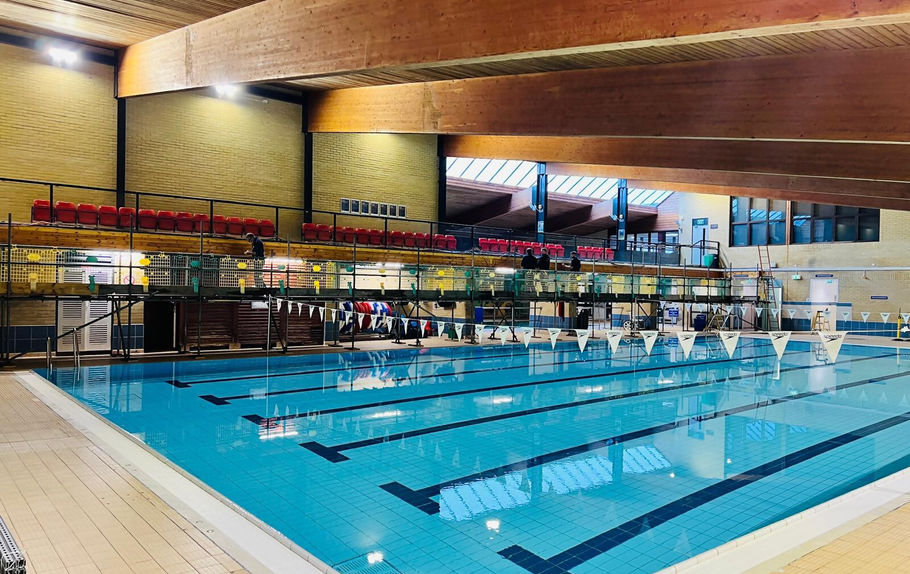 scaffolding for leisure centre