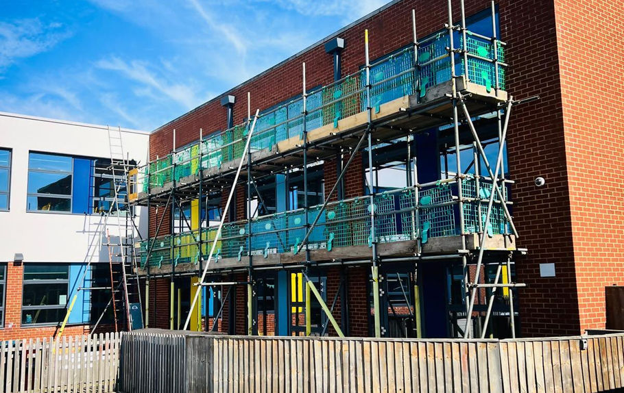 commercial scaffolding service