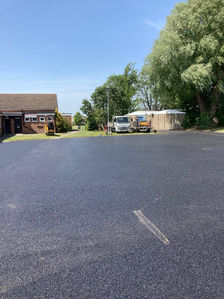 fresh car park with no lines