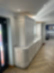 white kitchen installed