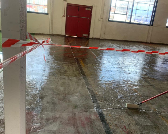 Shiny floor