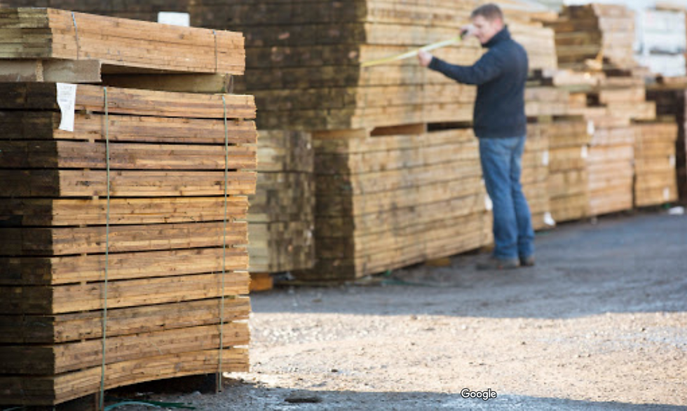 builder merchant next to timber