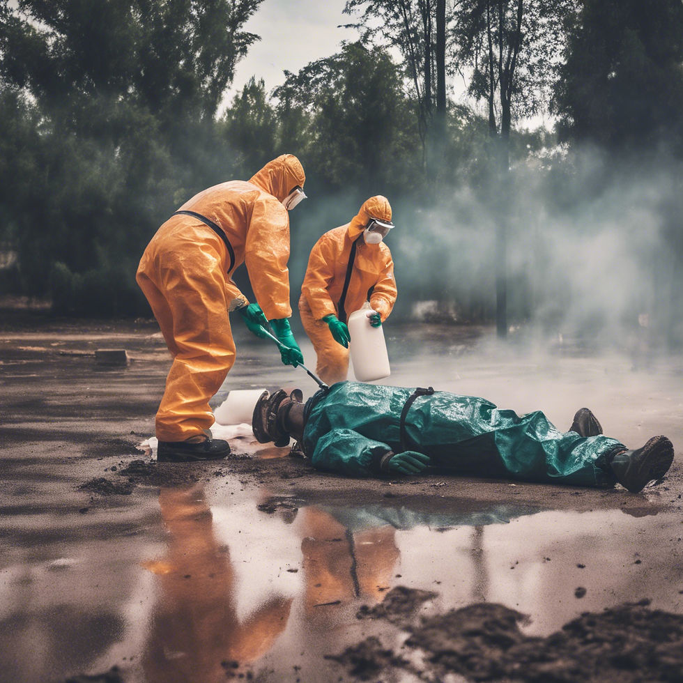 people attending emergency with dangerous chemical spill.jpg