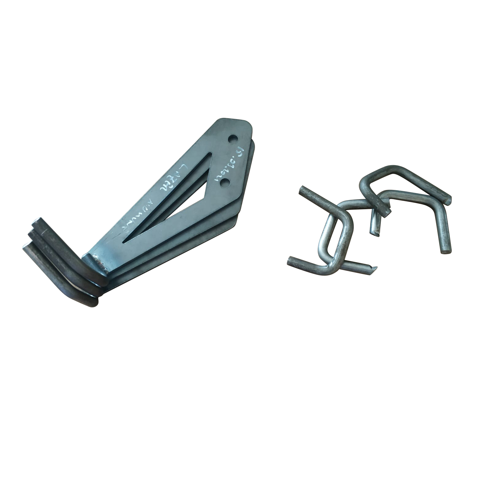 Welded bracket components