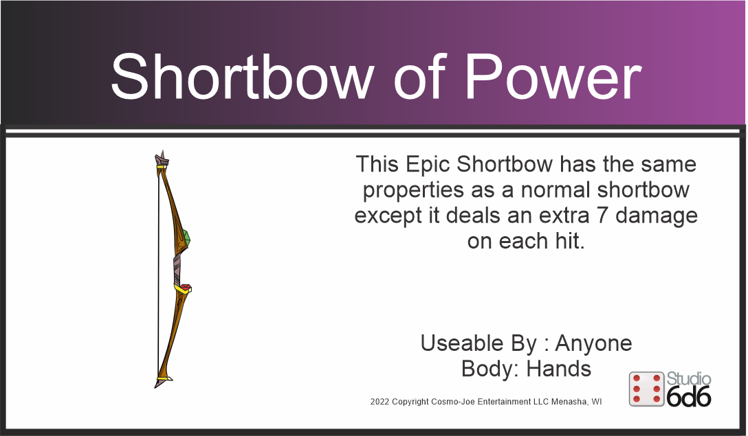 Shortbow of Power