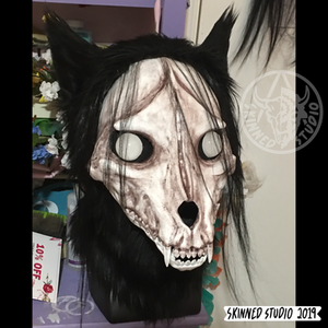 Skull Dog Head