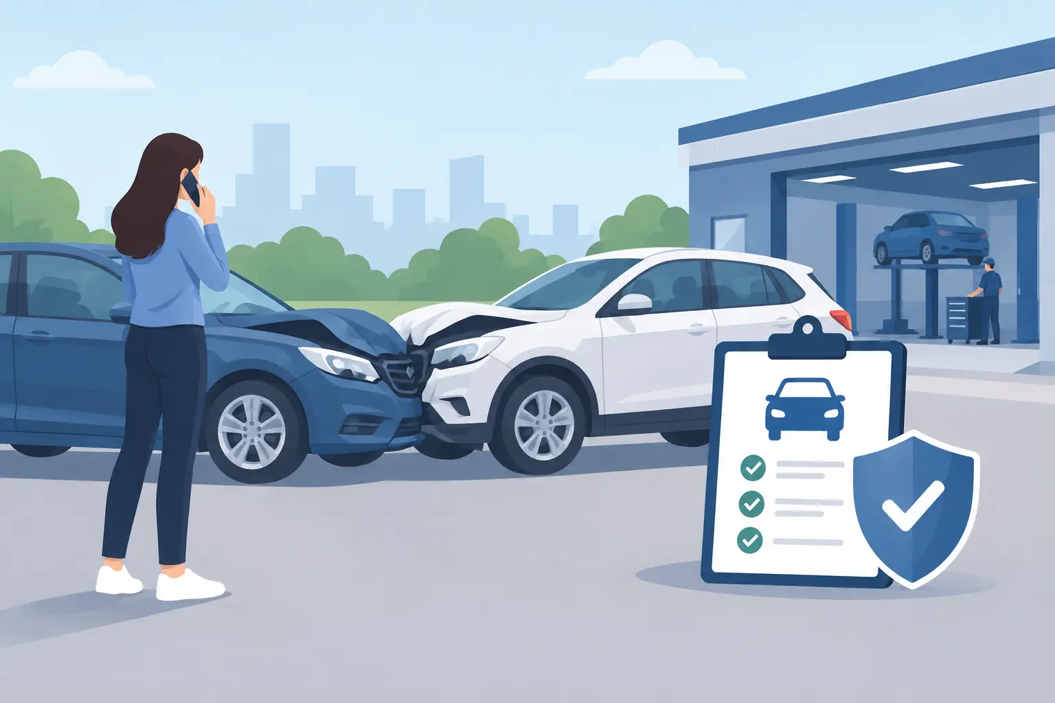 Auto Insurance Claim Repair Help After a Crash