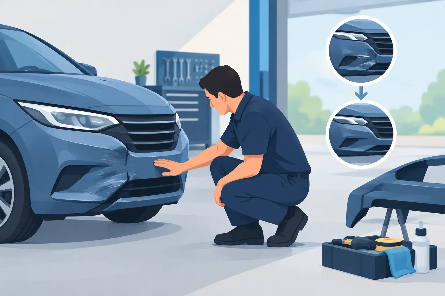 Bumper Repair After a Minor Accident Explained