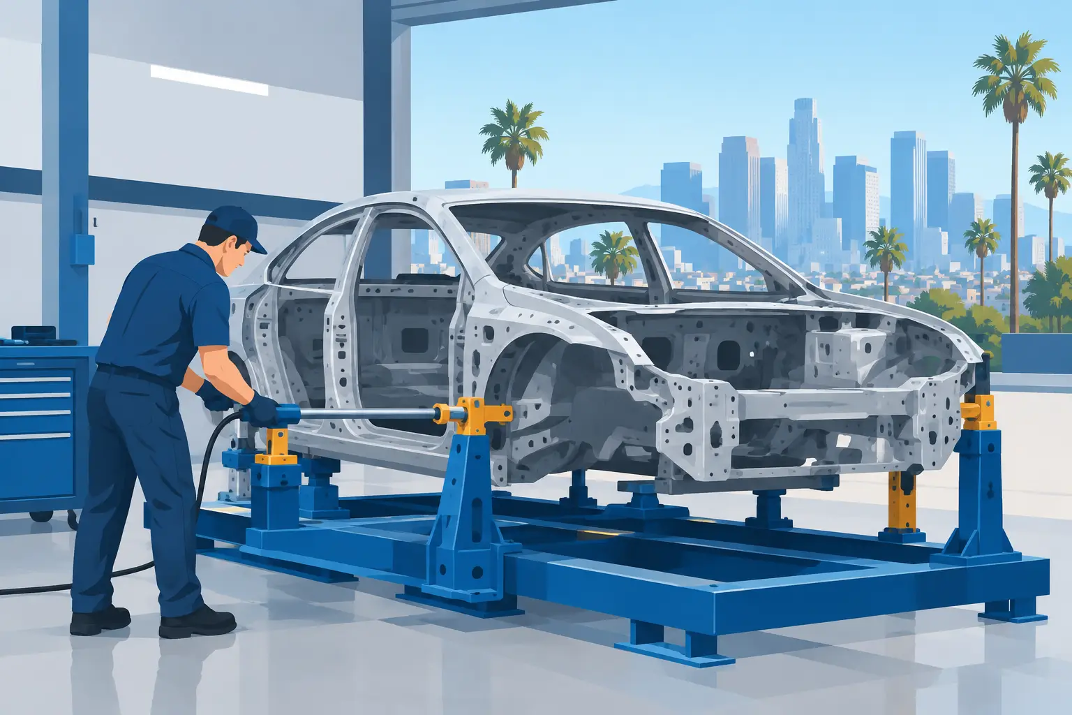 Unibody Frame Straightening Los Angeles Drivers Trust