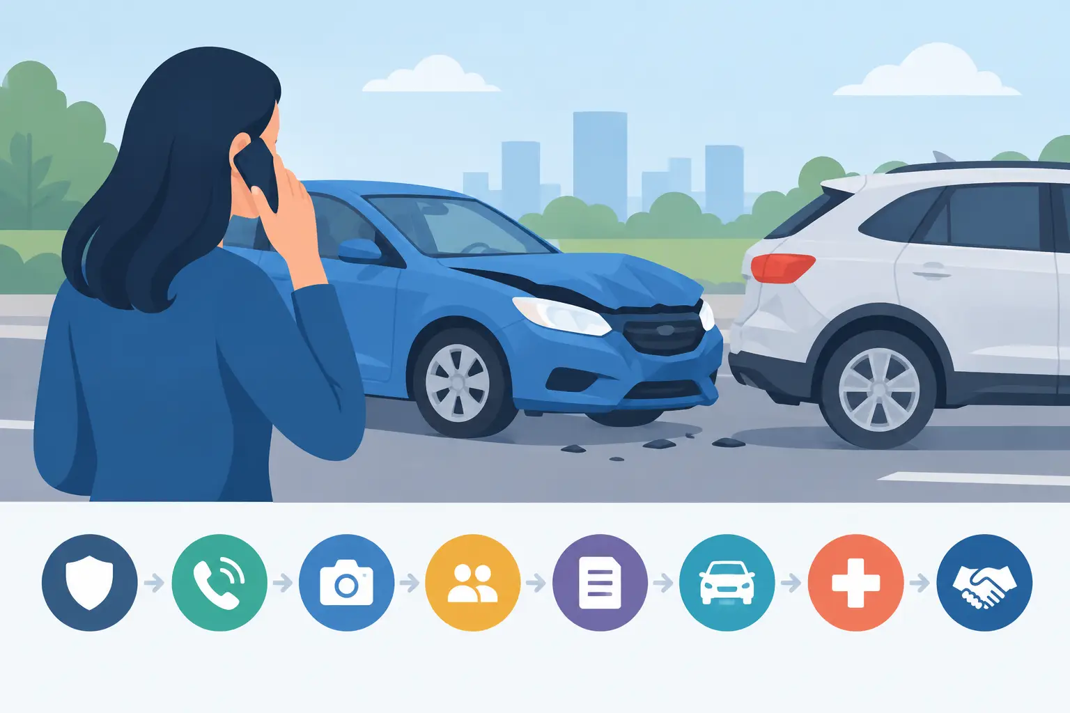 What to Do After a Car Accident in 8 Steps
