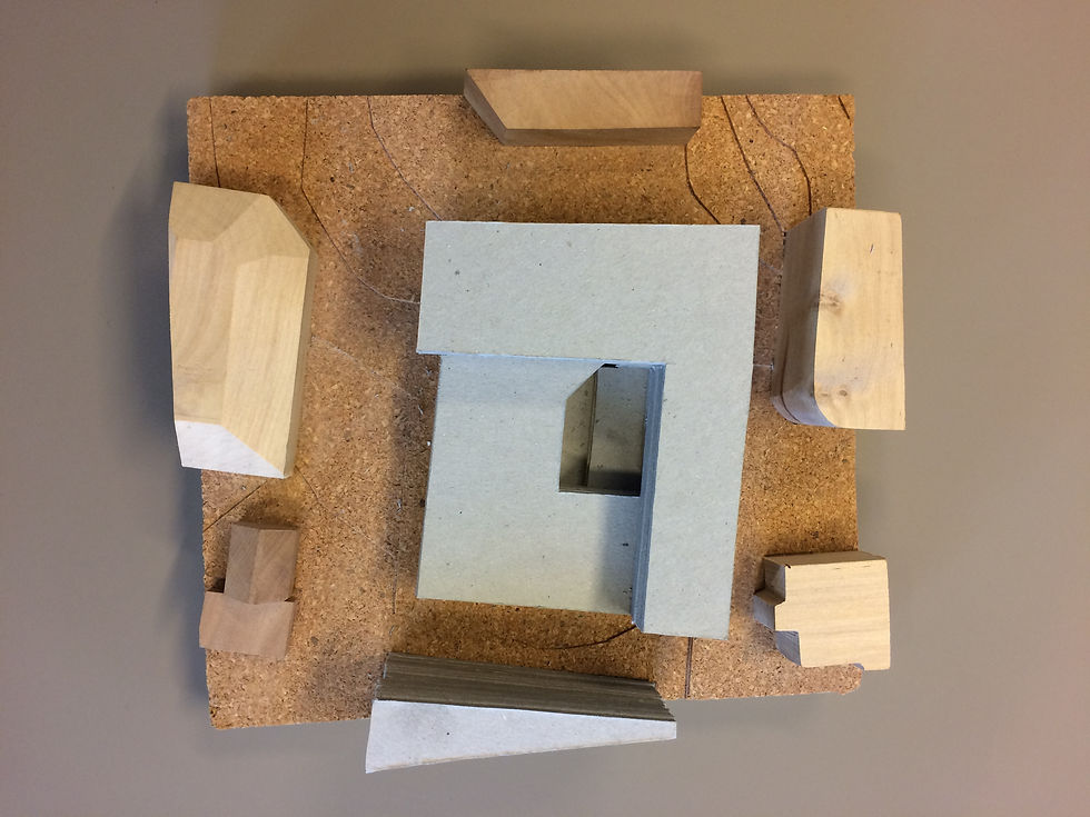 Ingenting kan erstatte en håndfast modell når vi evaluerer bygningsformer