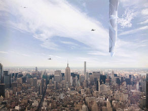 Analemma Tower, a skyscraper offering a view over the cosmos. Orbital mechanics