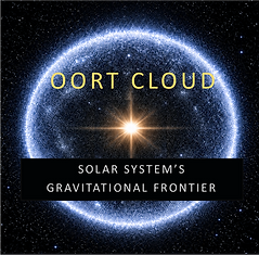 Illustration of the Sun surrounded by the Oort Cloud