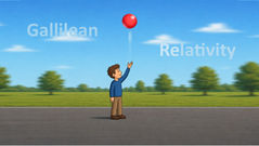Illustration of a person tossing a ball straight upward while standing on the ground.