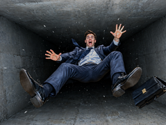 Why Falling Feels Weightless. The Hammer and Feather