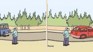 Doppler effect explained with a meme, drawing parallels between sound and light
