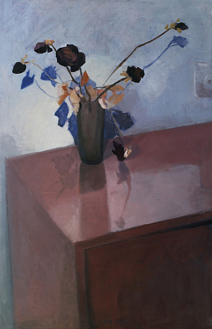 Dry Rosses, 1995, Oil on Canvas, 67x44 cm