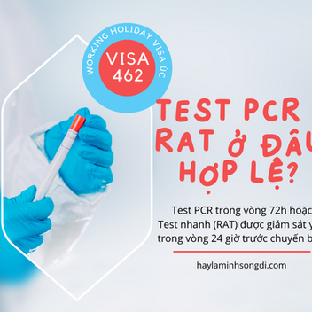 Địa điểm test COVID-19 cho visa đi Úc tại Việt Nam