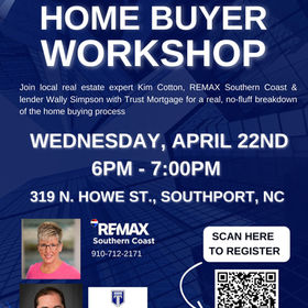 CANCELED!!  First-Time Home Buyer Seminar in Brunswick County: What You Actually Need to Know Before You Buy