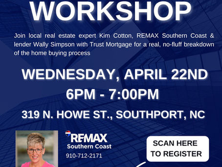 CANCELED!! First-Time Home Buyer Seminar in Brunswick County: What You Actually Need to Know Before You Buy