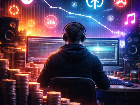 DIT GEBEURT ER MET JE STREAMINGINKOMSTEN ALS AI-MUZIEK MASSAAL WORDT GEÜPLOAD