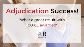 Adjudication success for subbie