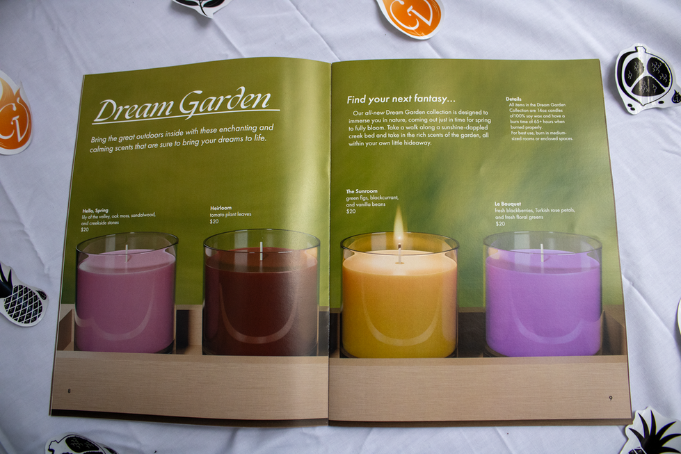 Catalog, Dream Garden Collection Spread