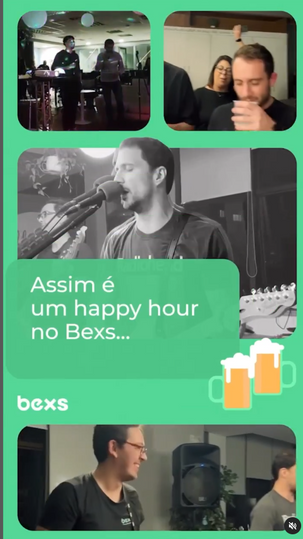 Reel: Assim é um happy hour no Bexs (EBURY BANK)