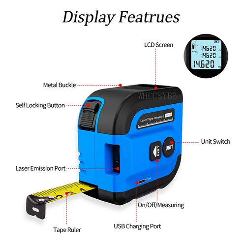 Laser Measuring Tape | Shopenzer, Inc.