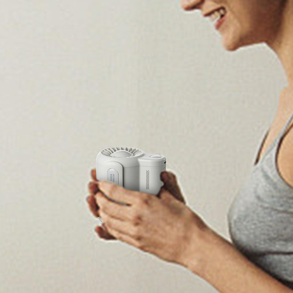 Miniaturbild: Rechargeable Hanging Waist Clip Fan 