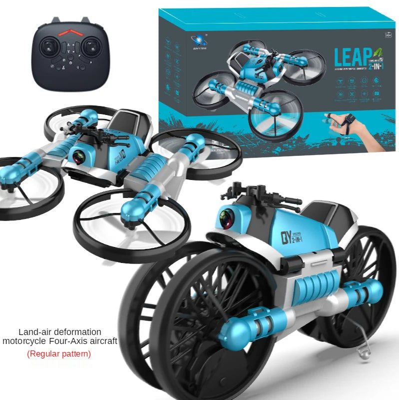 الصورة المصغرة: 2 In 1 Foldable Motorcycle And Drone