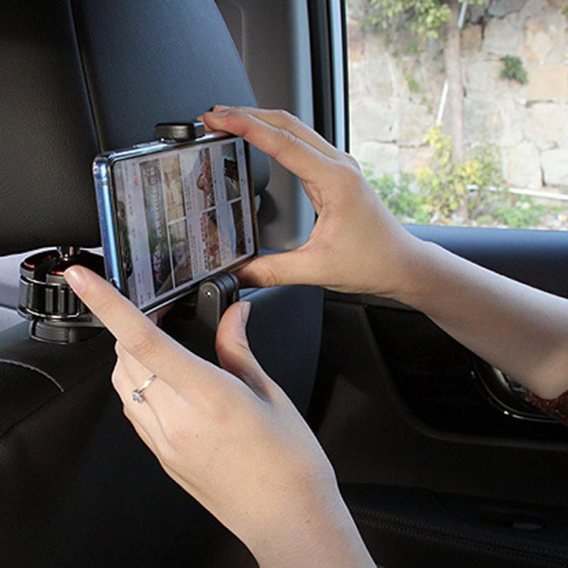 Thumbnail: Car Headrest Hook Phone Holder