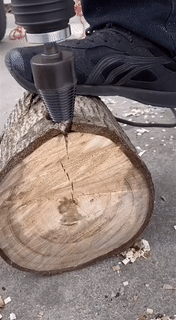 Wood Splitter Drill Bit | Shopenzer, Inc.