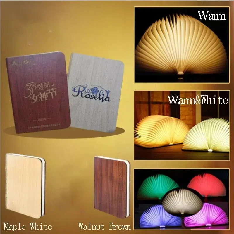Thumbnail: Creative LED RGB Book Light 