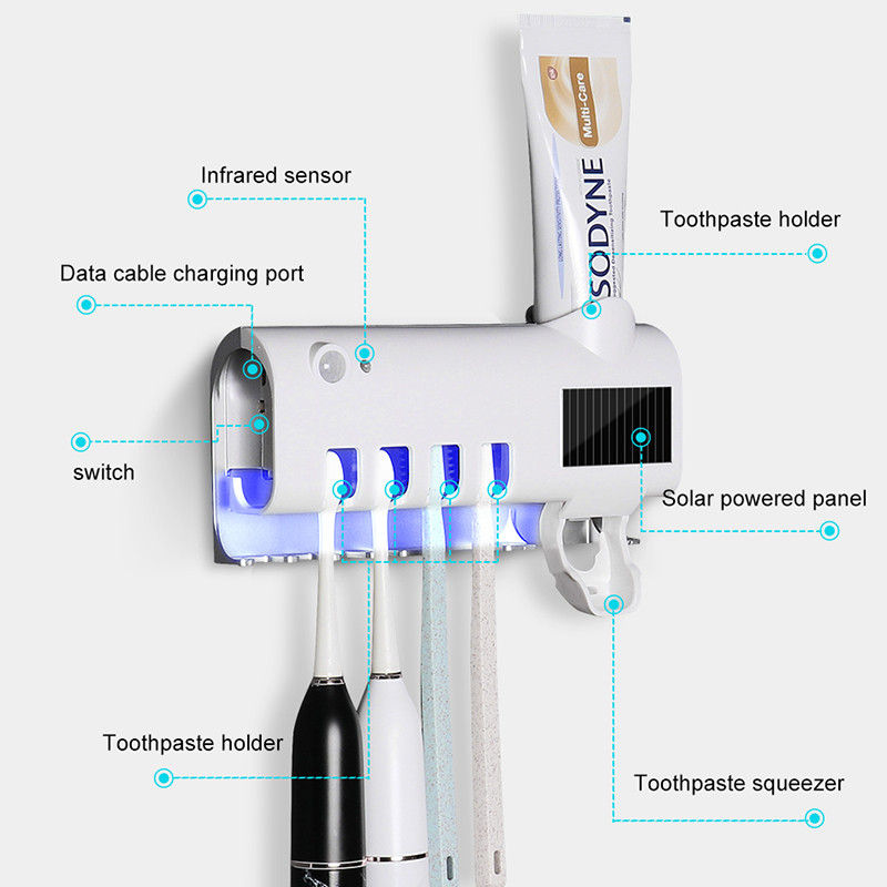 Miniatura: UV Toothbrush Rack with Toothpaste Squeezer