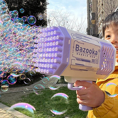 الصورة المصغرة: RC Plane Toy +  Bubble Machine Gun Toy