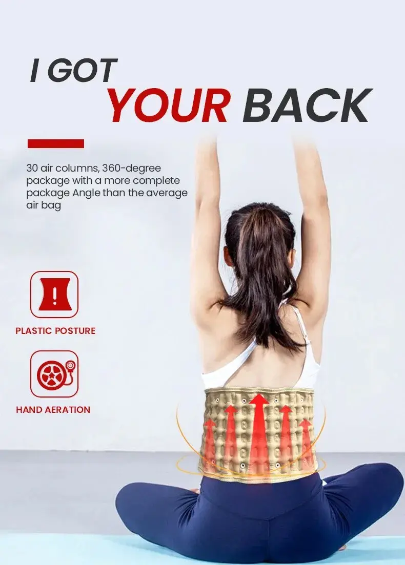 الصورة المصغرة: Inflatable Lumbar Pain Relief Belt