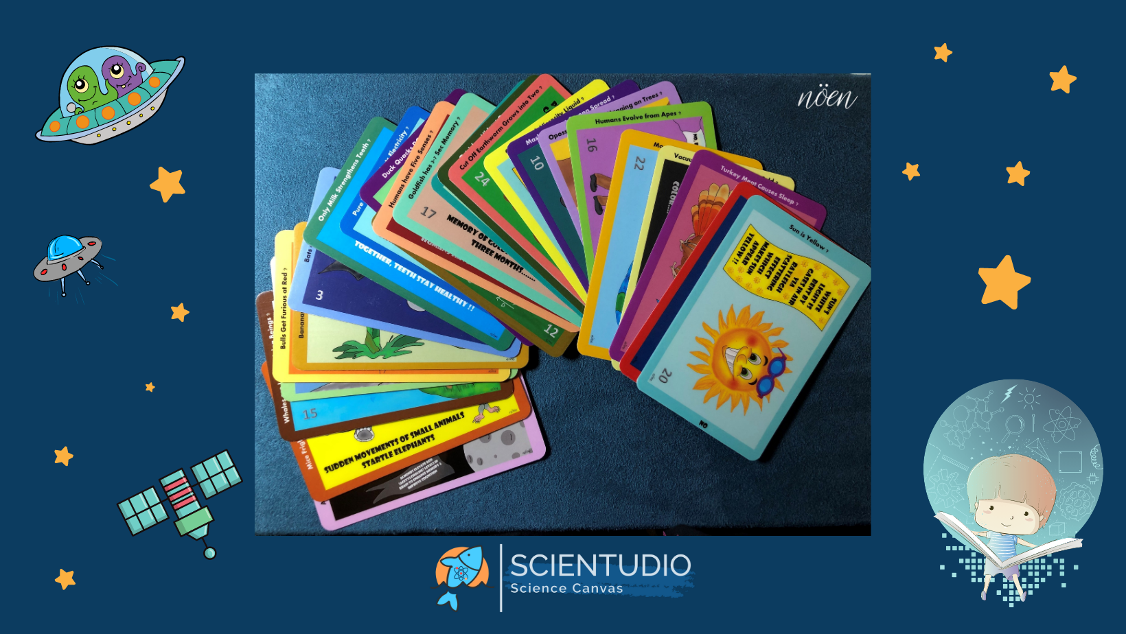Cards Version (4x6 Inch): Science Myths - Children Playing Deck (Digital)