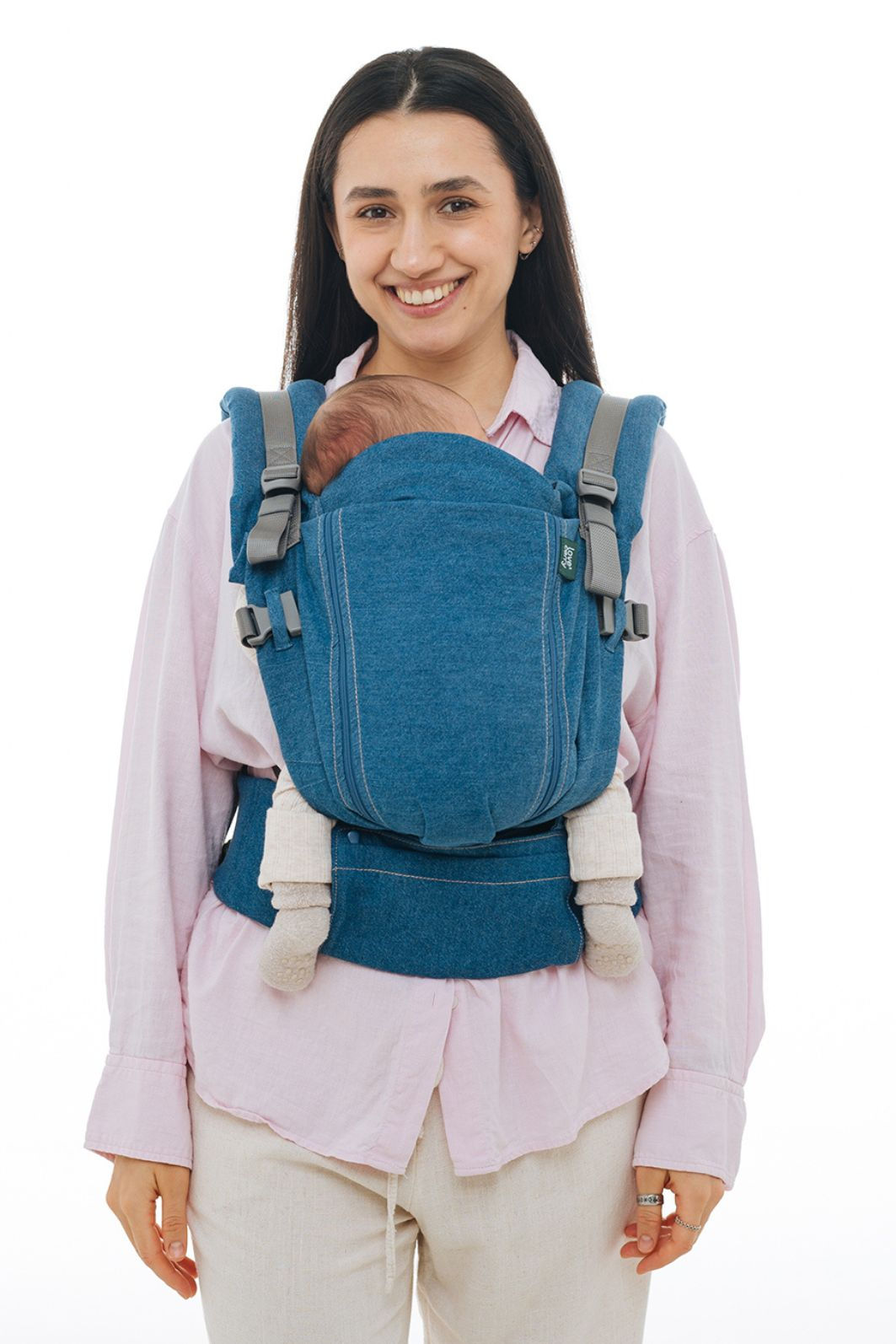 מנשא מלידה ללא קשירות לאב אנד קרי וואן ג'ינס