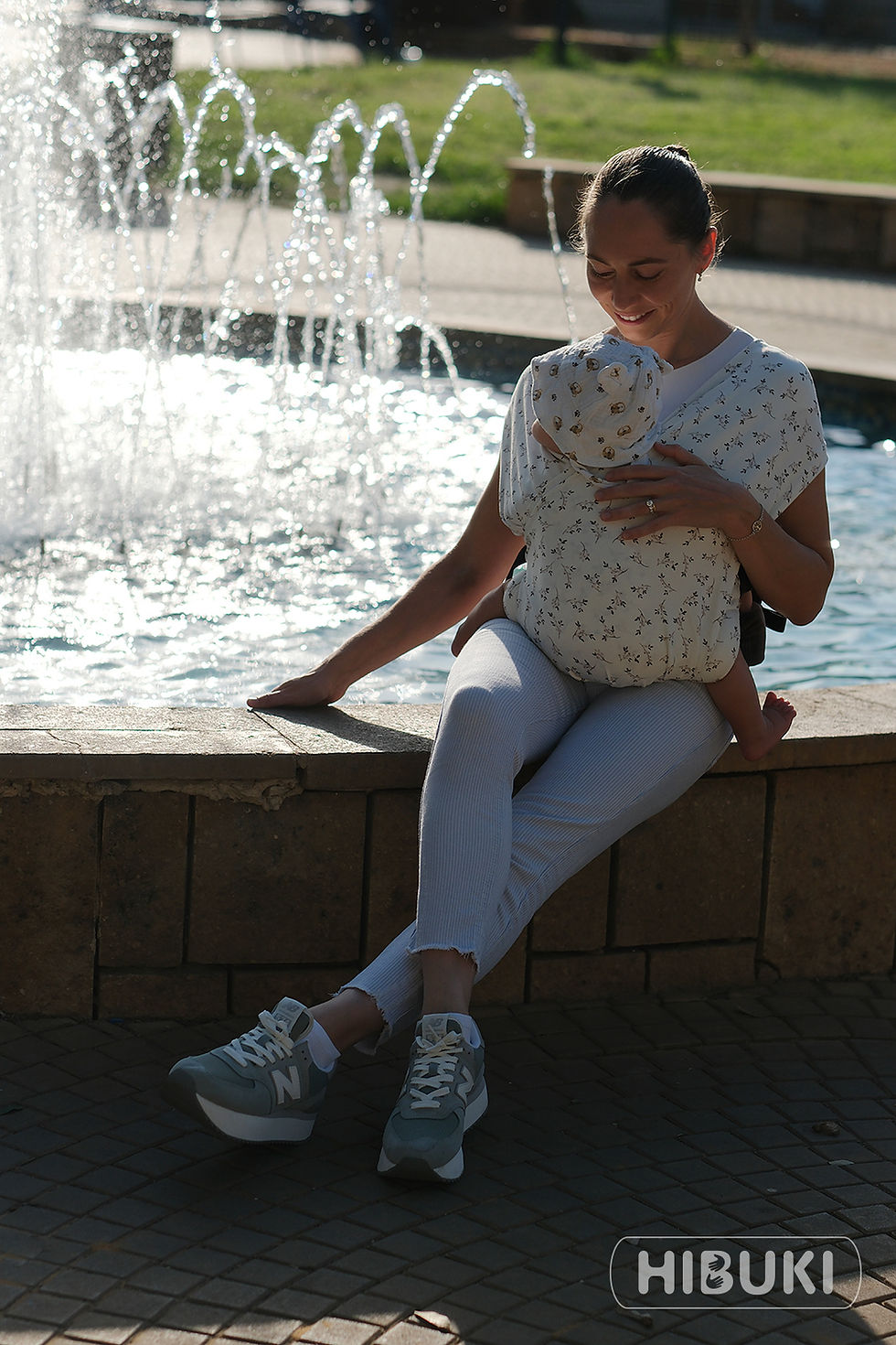 תמונה ממוזערת: מנשא מלידה BabyBoss Textile Melody Harmony
