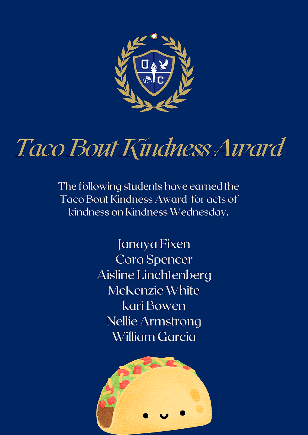 Taco Bout Kindness 12/10/25