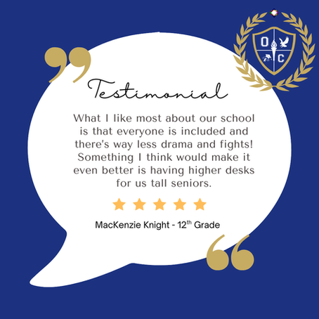 Student Testimonial - MacKenzie Knight 
