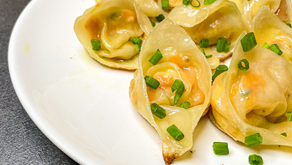 Tofu, Carrot and Cabbage Potstickers